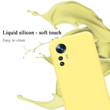 Xiaomi 12 / 12X Skal Fodral Case (Gul)