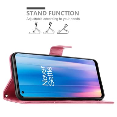 OnePlus Nord CE 2 5G Plånboksfodral Skal (Rosa)