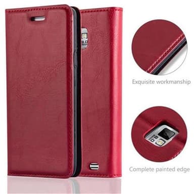 Samsung Galaxy S2 / S2 PLUS Skal Fodral Case (Röd)