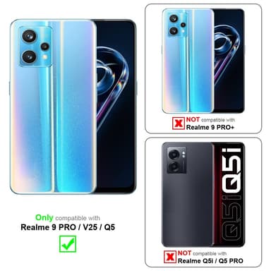 Skal Realme 9 PRO / V25 / Q5 Fodral Case (Transparent)