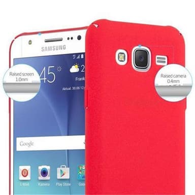 Samsung Galaxy J5 2015 Skal Fodral Case (Röd)