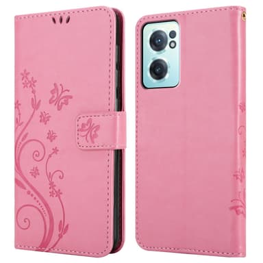 OnePlus Nord CE 2 5G Plånboksfodral Skal (Rosa)