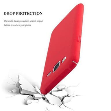 Samsung Galaxy J5 2015 Skal Fodral Case (Röd)