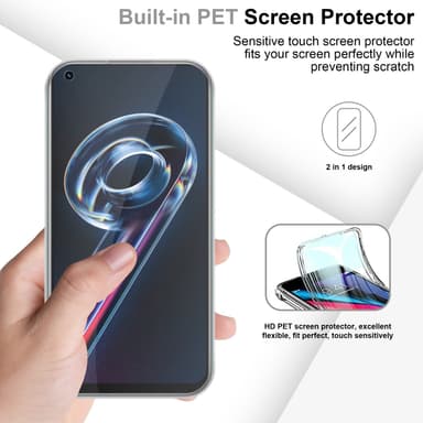 Skal Realme 9 PRO / V25 / Q5 Fodral Case (Transparent)