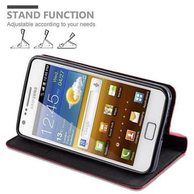 Samsung Galaxy S2 / S2 PLUS Skal Fodral Case (Röd)