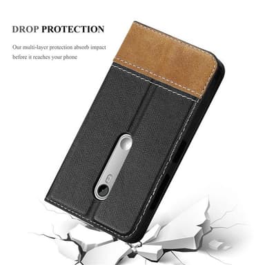 Motorola MOTO G3 Skal Fodral Case (Svart)