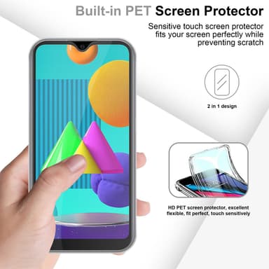 Skal Samsung Galaxy M01 Fodral Case (Transparent)