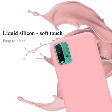 Xiaomi RedMi 9T / POCO M3 Skal Fodral Case (Rosa)