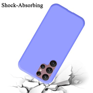 Samsung Galaxy S22 ULTRA Skal Fodral Case (Lila)