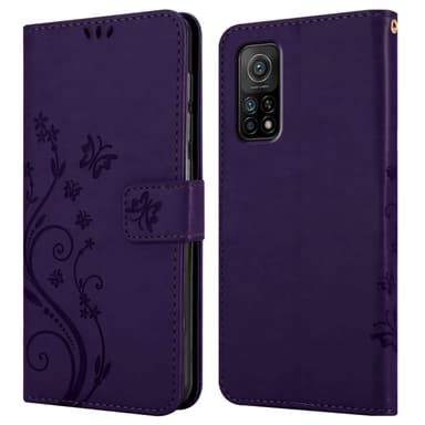 Xiaomi Mi 10T / Mi 10T PRO Plånboksfodral Skal (Lila)