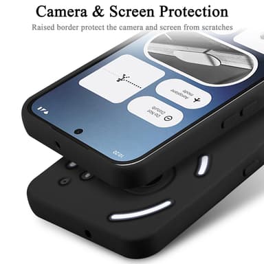 Nothing Phone 2a Skal Fodral Case (Svart)
