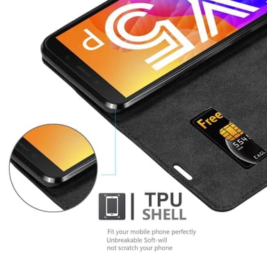 Honor 9S / Huawei Y5P Skal Fodral Case (Svart)