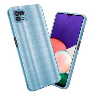 Samsung Galaxy A22 5G Skal Fodral Case (Turkos)