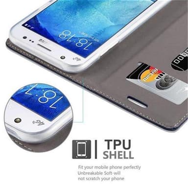 Samsung Galaxy J5 2015 Plånboksfodral Skal (Blå)