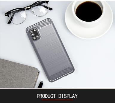 Samsung Galaxy A31 Skal Fodral Case (Grå)