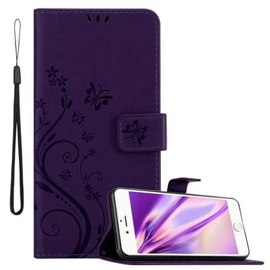 iPhone 6 / 6S Plånboksfodral Skal (Lila)