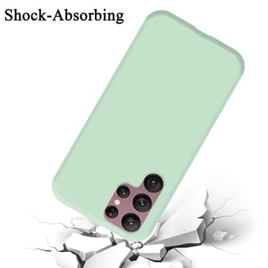 Samsung Galaxy S22 ULTRA Skal Fodral Case (Grön)
