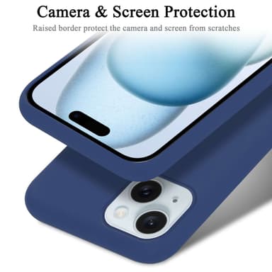 iPhone 15 Skal Fodral Case (Blå)
