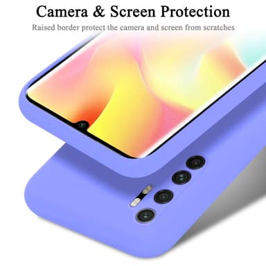 Xiaomi Mi NOTE 10 LITE Skal Fodral Case (Lila)