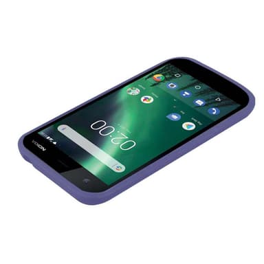 Skal Nokia 1 2018 Fodral Case (Blå)