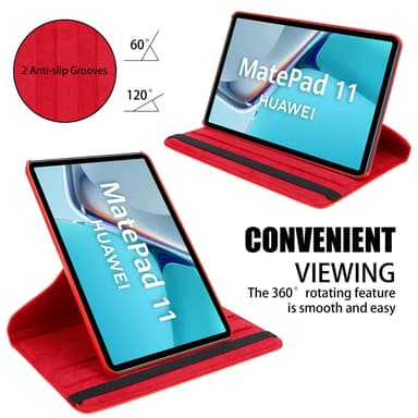 Skal Huawei MatePad 11 (10.95 tum) Fodral Case (Röd)