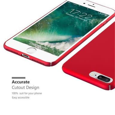 iPhone 7 PLUS / 7S PLUS / 8 PLUS Skal Fodral Case (Röd)