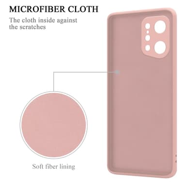 Skal Oppo FIND X5 Fodral Case (Rosa)