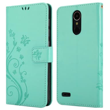 LG K10 2017 Plånboksfodral Skal (Turkos)