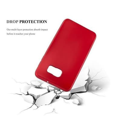 Skal Samsung Galaxy S6 EDGE Fodral Case (Röd)