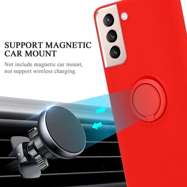 Skal Samsung Galaxy S22 PLUS Fodral Case (Röd)
