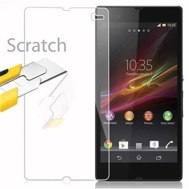 Sony Xperia Z Skyddsglas Skyddsfilm Skärmskydd