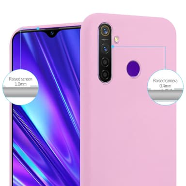 Skal Realme 5 / 5i / 6i / C3 Fodral Case (Rosa)