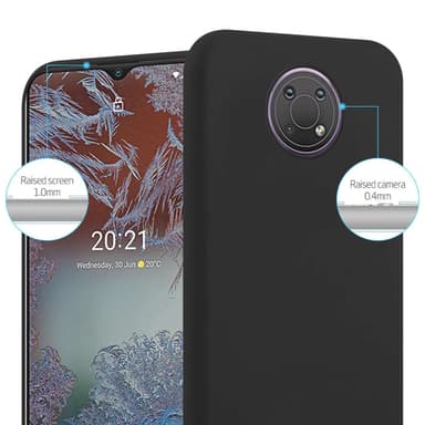 Skal Nokia G10 / G20 Fodral Case (Svart)