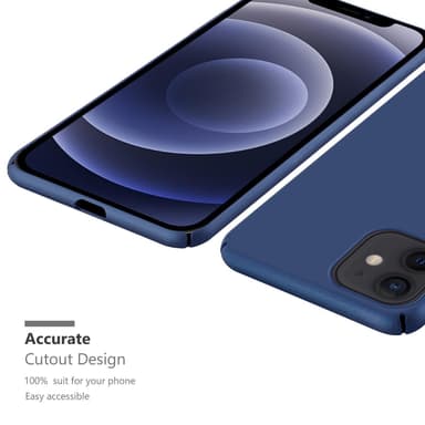 iPhone 12 / 12 PRO Skal Fodral Case (Blå)
