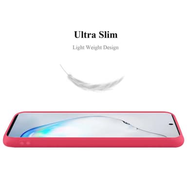 Skal Samsung Galaxy NOTE 10 PLUS Fodral Case (Röd)