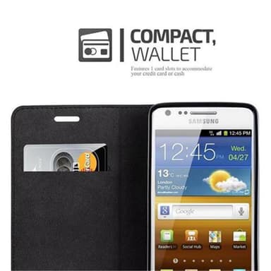 Samsung Galaxy S2 / S2 PLUS Skal Fodral Case (Röd)