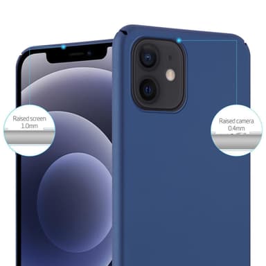 iPhone 12 / 12 PRO Skal Fodral Case (Blå)