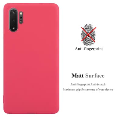 Skal Samsung Galaxy NOTE 10 PLUS Fodral Case (Röd)