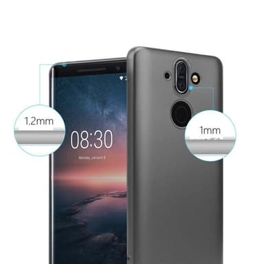 Skal Nokia 8 Sirocco Fodral Case (Grå)