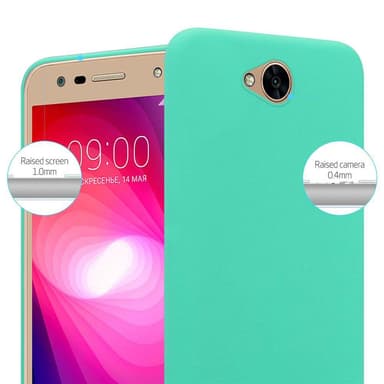 LG X POWER 2 Skal Fodral Case (Grön)