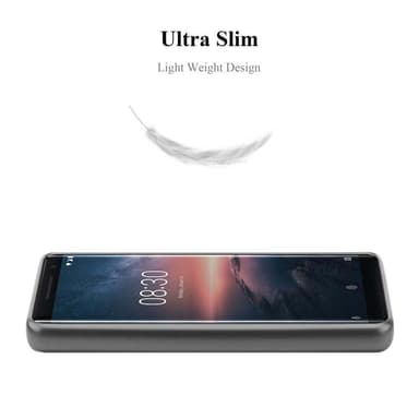 Skal Nokia 8 Sirocco Fodral Case (Grå)