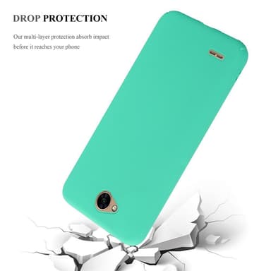 LG X POWER 2 Skal Fodral Case (Grön)