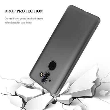 Skal Nokia 8 Sirocco Fodral Case (Grå)