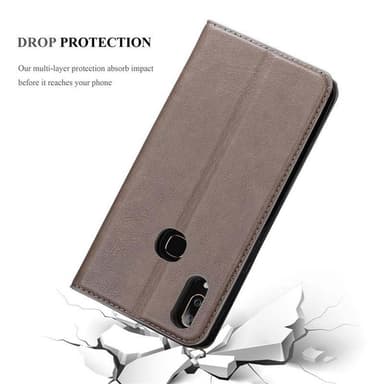 Vivo Y85 Skal Fodral Case (Brun)