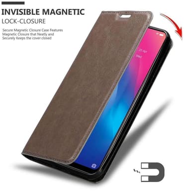 Vivo Y85 Skal Fodral Case (Brun)