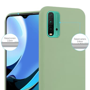 Skal Xiaomi RedMi 9T / POCO M3 Fodral Case (Grön)
