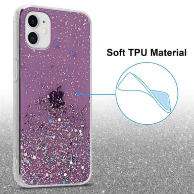 iPhone 11 PRO MAX Skal Fodral Case (Lila)