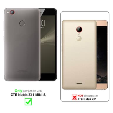 ZTE Nubia Z11 MINI S Skal Fodral Case (Svart)