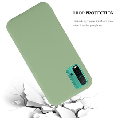 Skal Xiaomi RedMi 9T / POCO M3 Fodral Case (Grön)
