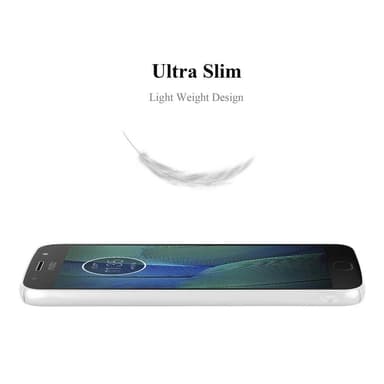 Motorola MOTO G5S PLUS Skal Fodral Case (Silver)